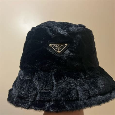 prada hat fluffy|Barley Corduroy Bucket Hat .